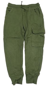 Khaki tepláky s vreckom F&F