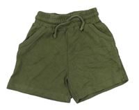 Khaki teplákové kraťasy zn. George