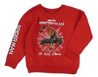 Červená mikina so Spider-manem zn. Marvel