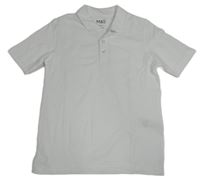 Bílé polo tričko M&S