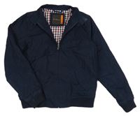 Tmavomodrá plátenná podšitá bunda Ben Sherman