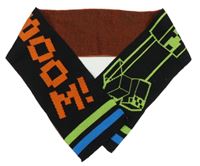 Černo-barevná pletená šála - Minecraft Primark