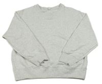 Sivá melírovaná mikina UniQlo