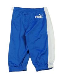 Modro-biele športové nohavice Puma