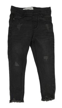 Tmavošedé riflové džegíny s prošoupáním Denim Co.