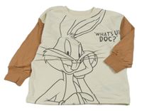 Smetanovo-svetlohnedá mikina s Bugs Bunnym sinsay