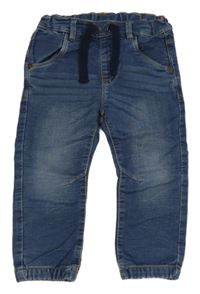 Modré teplákové rifle Topomini