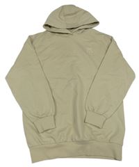 Světlebéžová mikina s medvídkem a kapucí DESTINATION