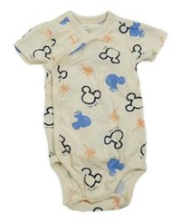 Smotanové zavinovací body s Mickey a palmami Disney