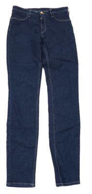 Modré skinny fit rifle H&M