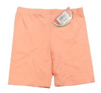 Neónově oranžové elastické kraťasy Matalan