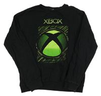 Čierna mikina s logem - X-Box Pep&Co