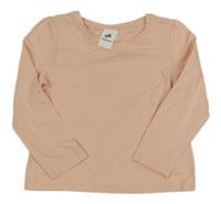 Meruňkové triko C&A