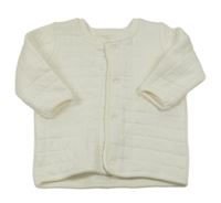 Smotanová prešívaná prepínaci mikina Primark