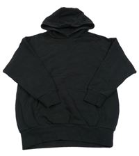 Čierna dlhá mikina s kapucňou Matalan