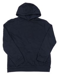Tmavomodrá mikina s kapucňou Primark