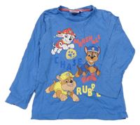 Modré triko s Paw Patrol Nickelodeon