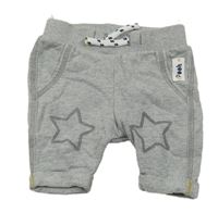 Šedé tepláky s hvězdami C&A