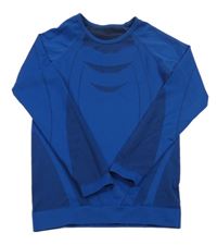 Modro-tmavomodré thermo triko 