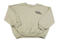 Svetlobéžová mikina s potlačou George