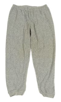 Sivé melírované zamatové tepláky Lupilu