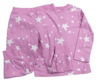 Ružové pyžama s hviezdami F&F