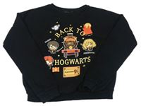 Černá mikina s potiskem - Harry Potter Primark