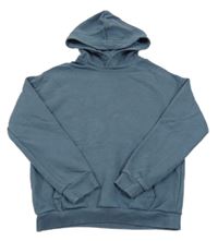 Šedomodrá mikina s kapucňou H&M