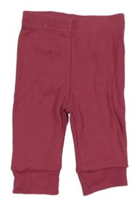 Ružové ľahké tepláky s laní Ergee