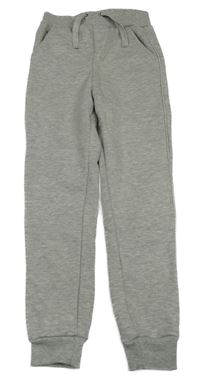 Světlešedé melírované tepláky 