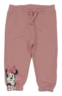 Růžové tepláky s Minnie Primark