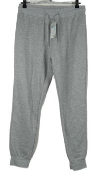 Nové - Dámske sivé cuff tepláky Primark