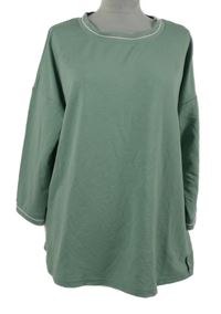 Dámské světlezelené volné mikinotriko Laura Torelli 