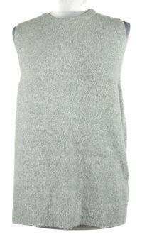 Dámská šedá svetrová vesta Bodyflirt 