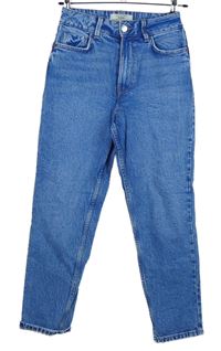 Dámské modré mom rifle New Look 