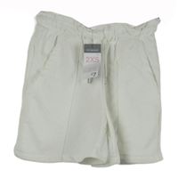 Nové - Dámské bílé teplákové kraťasy Primark 