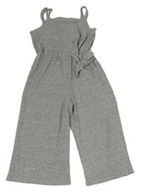 Sivý úpletový nohavicový overal Primark