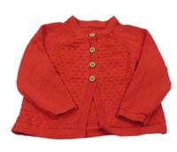 Červený prepínaci sveter Nutmeg