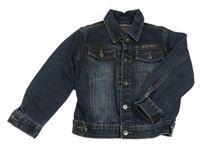 Tmavomodrá riflová bunda Esprit