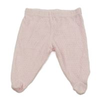 Růžové sametové polodupky s puntíky