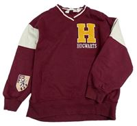 Vínová mikina s písmenem - Harry Potter H&M