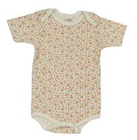 Smetanovo-barevné květované body