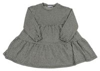 Čierno-biele kockované šaty zn. Mayoral