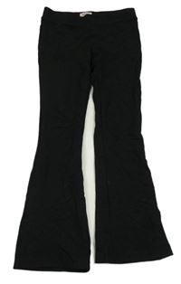Černé flare kalhoty Only 