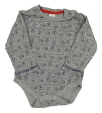 Šedé body s Mickeym Disney