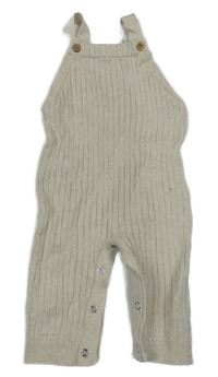 Svetlobéžové pletené na traké nohavice F&F