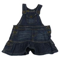 Tmavomodrá riflová laclová sukně Denim Co. 