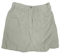 Sivá menšestrová sukňa H&M