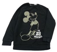 Černá mikina s Mickeym Disney 
