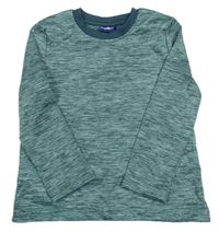 Modrozelené melírované športové tričko Lupilu